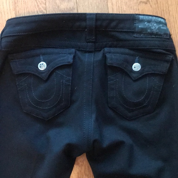 True Religion Denim - True Religion Black Skinny Jeans